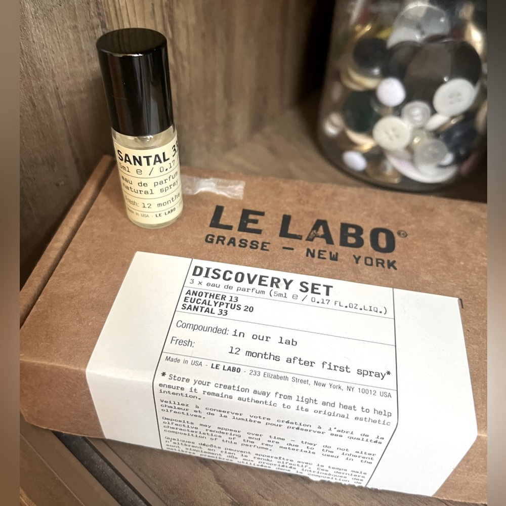 Le Labo Santal 33 .17 oz Spray Parfum